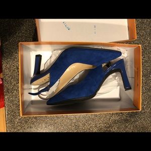 Unisa Blue Slingback Hell’s - Never been worn!
